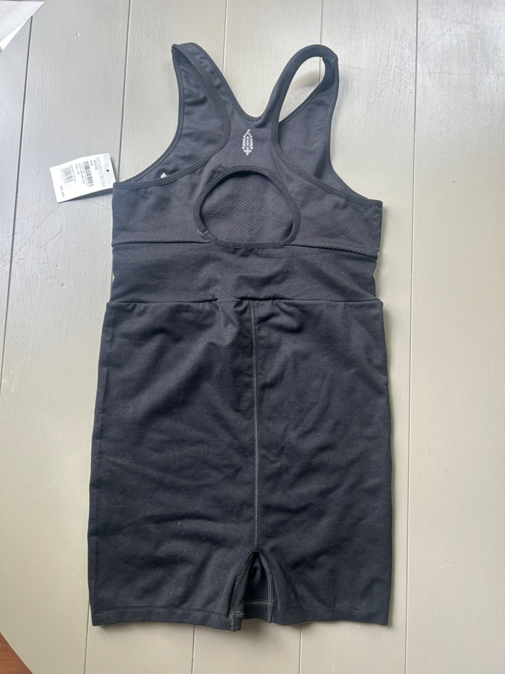Free People Movement shorts workout romper